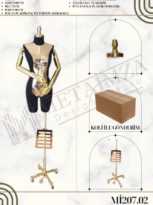 Plastik Kollu Paçalı Bayan Plastik Terzi