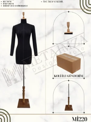 38 beden bayan antika kollu manken