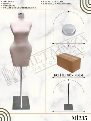 Bayan Plastik Kalçalı Vitrin Kolisi Z