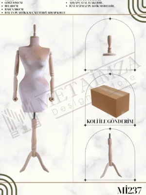 Bayan Plastik Kalıtırkız Mankeni